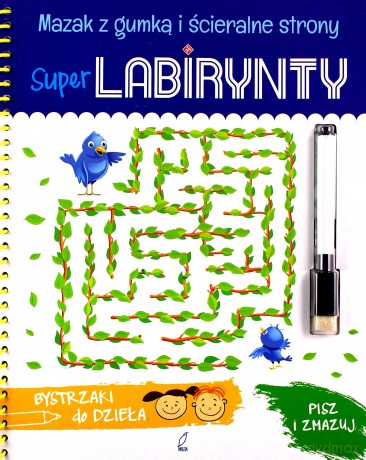 Super labirynty. Bystrzaki do dzieła [KSIĄŻKA]