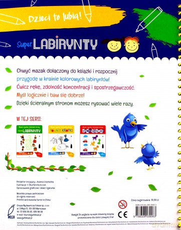 Super labirynty. Bystrzaki do dzieła [KSIĄŻKA]