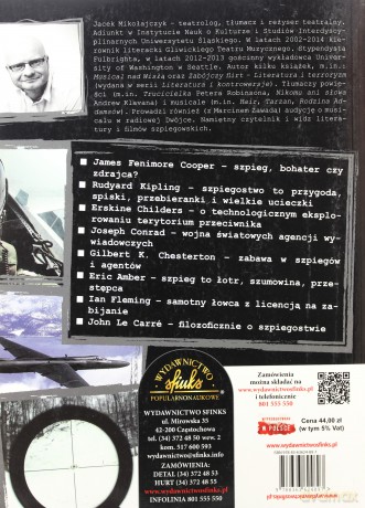 Szpieg w literaturze. Wstrąśnięci i niezmieszani - Jacek Mikołajczuk [KSIĄŻKA]