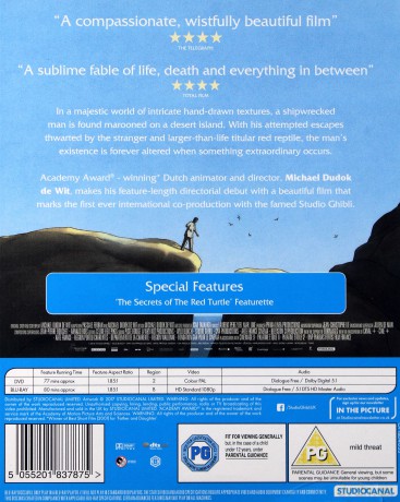 The Red Turtle (Czerwony żółw) [2xBlu-Ray]