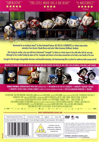 My Life As A Courgette (Nazywam się Cukinia) [DVD]