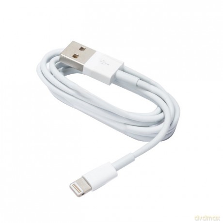 Kabel USB do iPhone 5/5c/5s biały woreczek