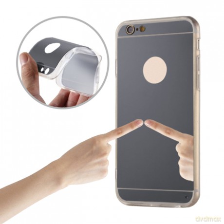 Nakładka Mirror TPU do Huawei P8 Lite szara