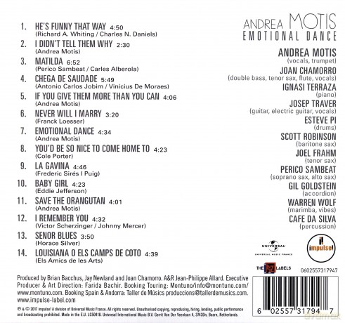 Andrea Motis: Emotional Dance [CD]