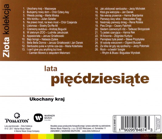 Złota Kolekcja - Lata 50-Te [CD]