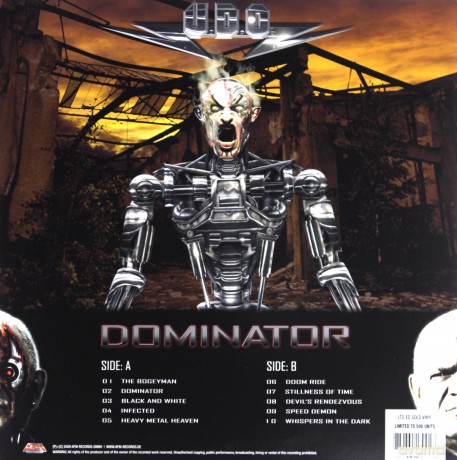 U.D.O.: Dominator (Gold) [Winyl]