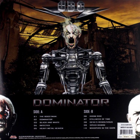U.D.O.: Dominator (Silver) [Winyl]