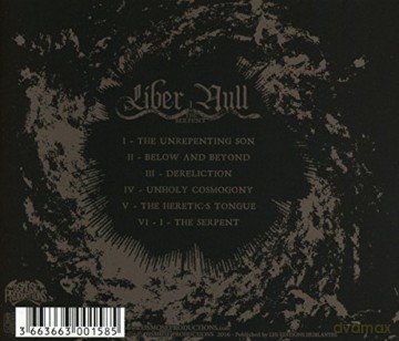 Liber Null: I The Serpent [CD]
