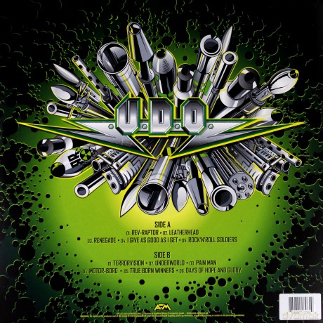 U.D.O.: Rev-Raptor (Green) [Winyl]