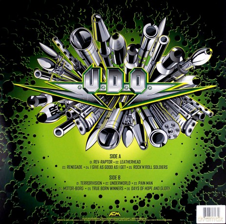 U.D.O.: Rev-Raptor (Yellow) [Winyl]