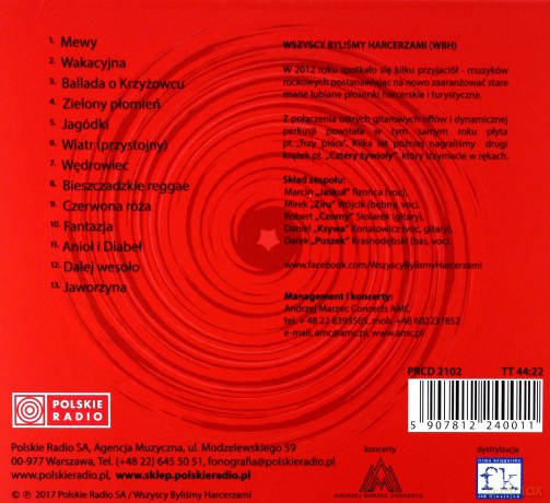 Wszyscy Byliśmy Harcerzami: Cztery Żywioły [CD]