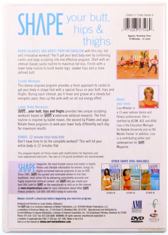 Shape Your Butt, Hips and Thighs [DVD]