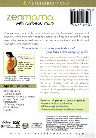 ZenMama with Rainbeau Mars: Prenatal Yoga Workout [DVD]