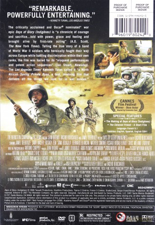 Days of Glory (Dni chwały) [DVD]
