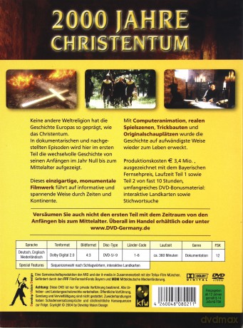 2000 Jahre Christentum Tiel 2: Vom Mittelalter Bis Zur Jahrtausendwende