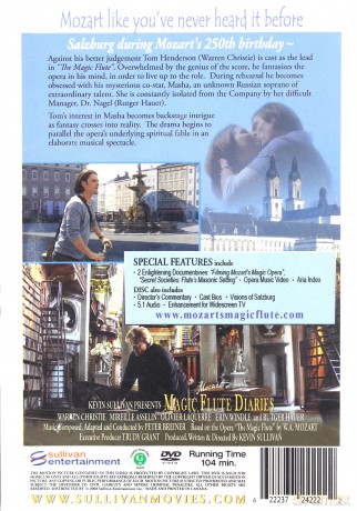 Mozart's Magic Flute Diaries [DVD]
