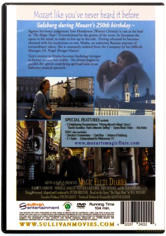 Mozart's Magic Flute Diaries [DVD]