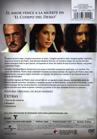 El Cuerpo Del Deseo [DVD]