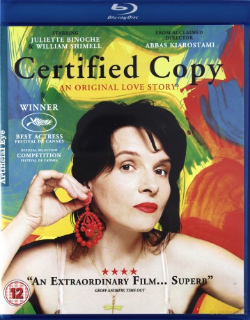 Certified Copy [Blu-Ray]
