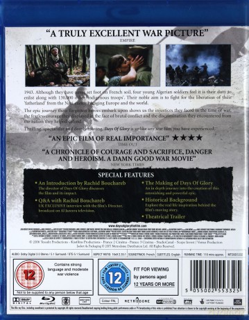 Days of Glory [Blu-Ray]