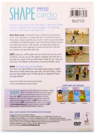 Shape Cardio Workout: Bikini Body All Year-Round [DVD]