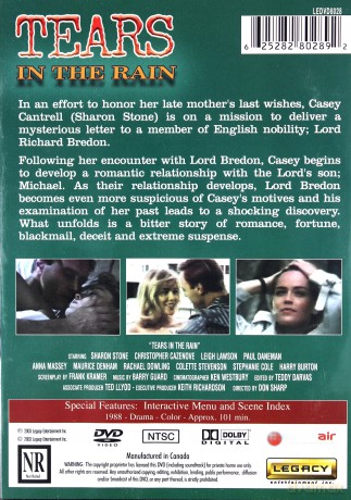 Tears In the Rain [DVD]