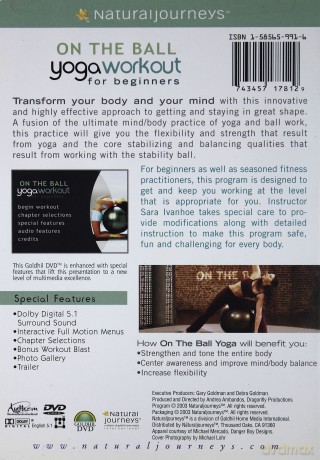 On the Ball With Sara Ivanhoe: Yoga Workout for Beginners