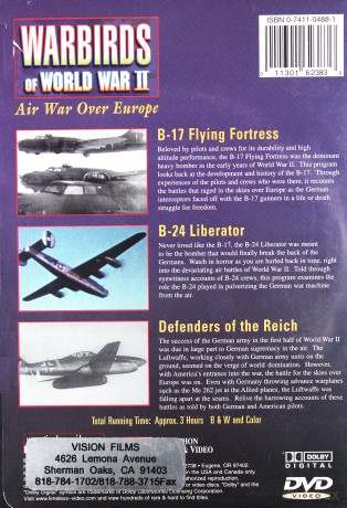 Warbirds of World War II: Air War Over Europe