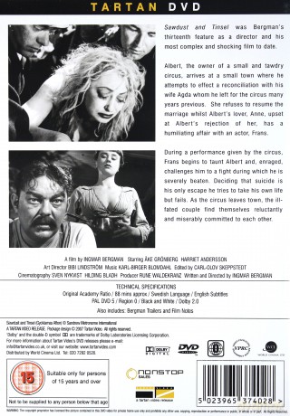 Sawdust and Tinsel (Bergman 1953)