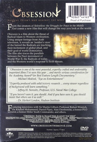 Obsession: Radical Islam's War Against the West [DVD]
