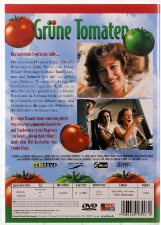 Fried Green Tomatoes (Smażone zielone pomidory) [DVD]