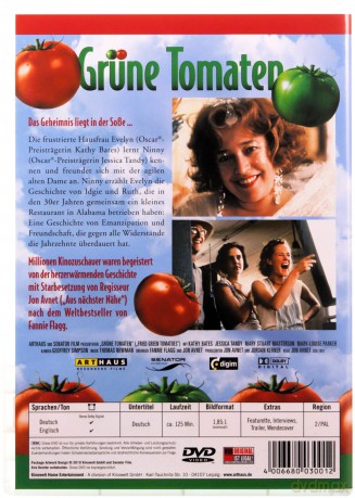 Fried Green Tomatoes (Smażone zielone pomidory) [DVD]