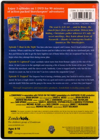 Storykeepers Collection, Volume 3: Episodes 7-9 [DVD]