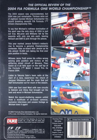 F1 Review: 2004 Michael Does It Again!