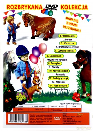 Rozbrykana kolekcja - Kucyki ze wzgórza [DVD]