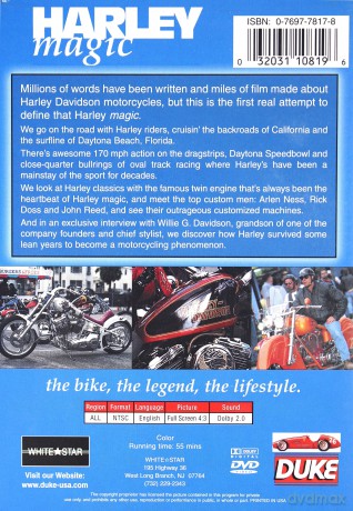Harley Magic: The Bike, The Legend, The Lifestyle [DVD]