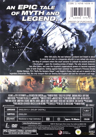 Attack of the Gryphon (Gryf z krainy ciemności) [DVD]