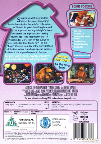 Bear In The Big Blue House - Sleepytime With Bear [DVD]