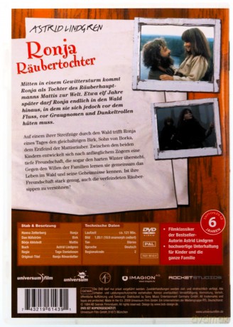 Ronja Räubertochter [DVD]