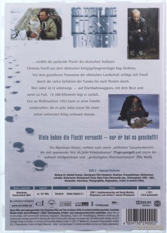 So weit die Füße tragen (Jeniec: Tak daleko jak nogi poniosą) (Import) [2DVD]