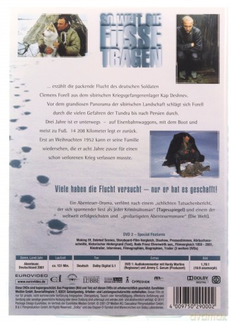 So weit die Füße tragen (Jeniec: Tak daleko jak nogi poniosą) (Import) [2DVD]