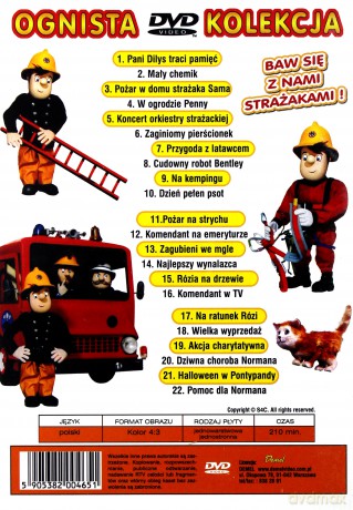 Ognista kolekcja - Strażak Sam [DVD]