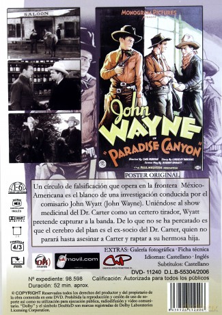 Paradise Canyon (Rajski kanion) [DVD]