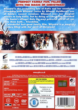 Blizzard (Blizzard - latający renifer) [DVD]