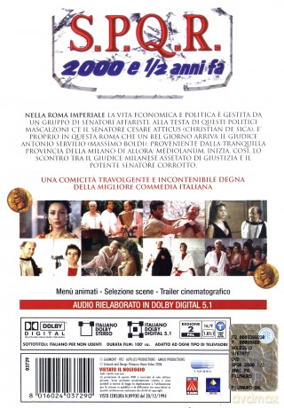 S.P.Q.R. 2000 e 1/2 anni fa [DVD]