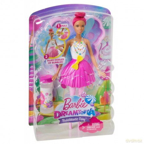 BARBIE Bąbelkowa Wróżka Czerwone włosy