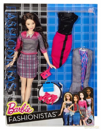 BARBIE Lalka i ubranka Torebka z oczkiem