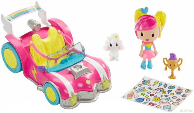 BARBIE VGH Pojazd + mini figurki [FIGURKA]