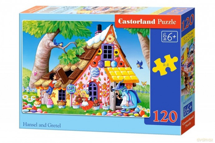 CASTOR 120 el. Jaś i Małgosia [PUZZLE]