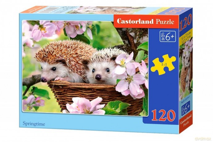 CASTOR 120 el. Jeże wiosną [PUZZLE]